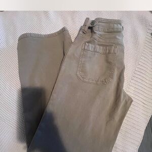American Eagle Outfitters Women's Tan Straight Leg Jeans